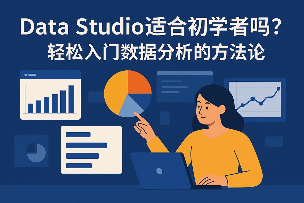 Data Studio适合初学者吗？轻松入门数据分析的方法论